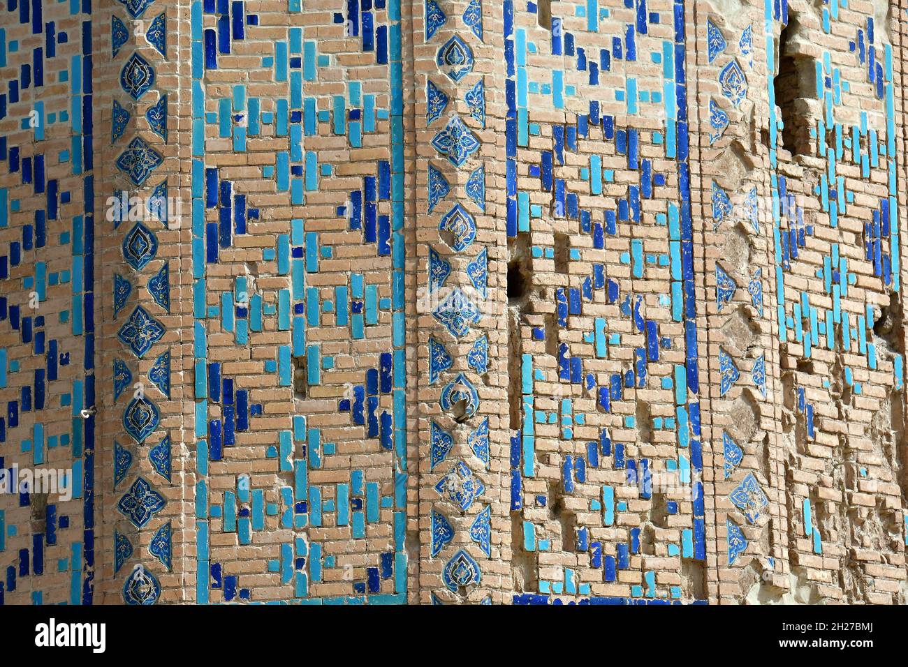 AK-Saray Palace (Palazzo d'Estate di Timur), Shahrisabz, Qashqadaryo Regione, Uzbekistan, Asia Centrale Foto Stock