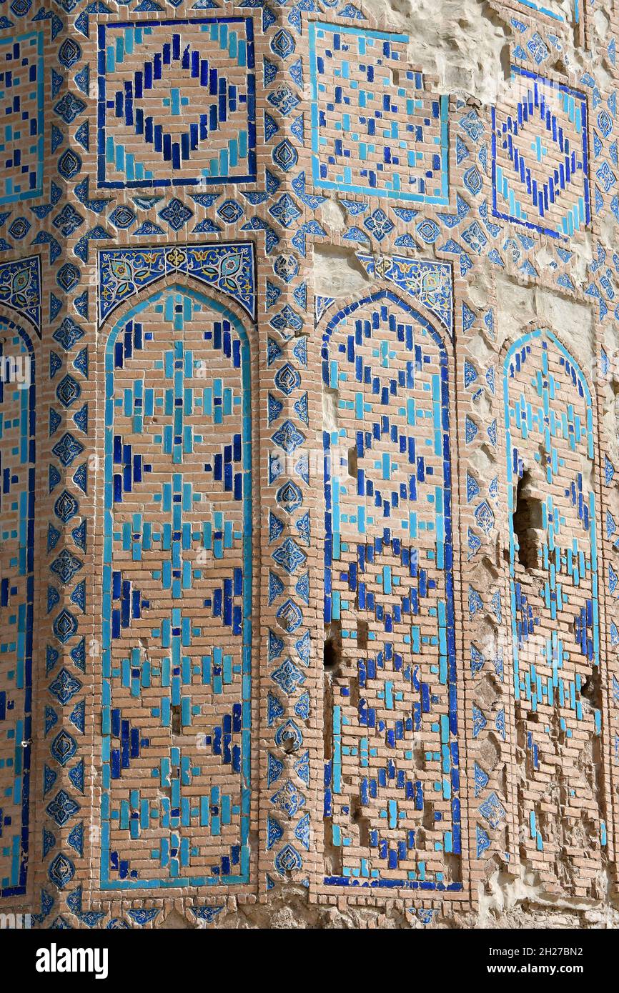 AK-Saray Palace (Palazzo d'Estate di Timur), Shahrisabz, Qashqadaryo Regione, Uzbekistan, Asia Centrale Foto Stock