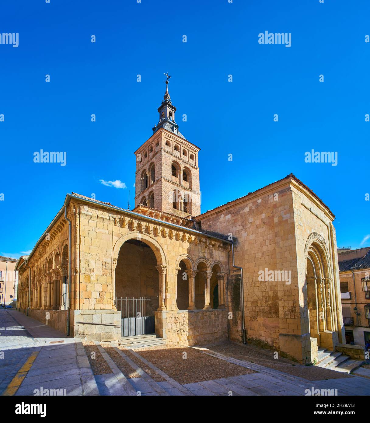 Chiesa di San Martin. Segovia, Spagna. Foto Stock