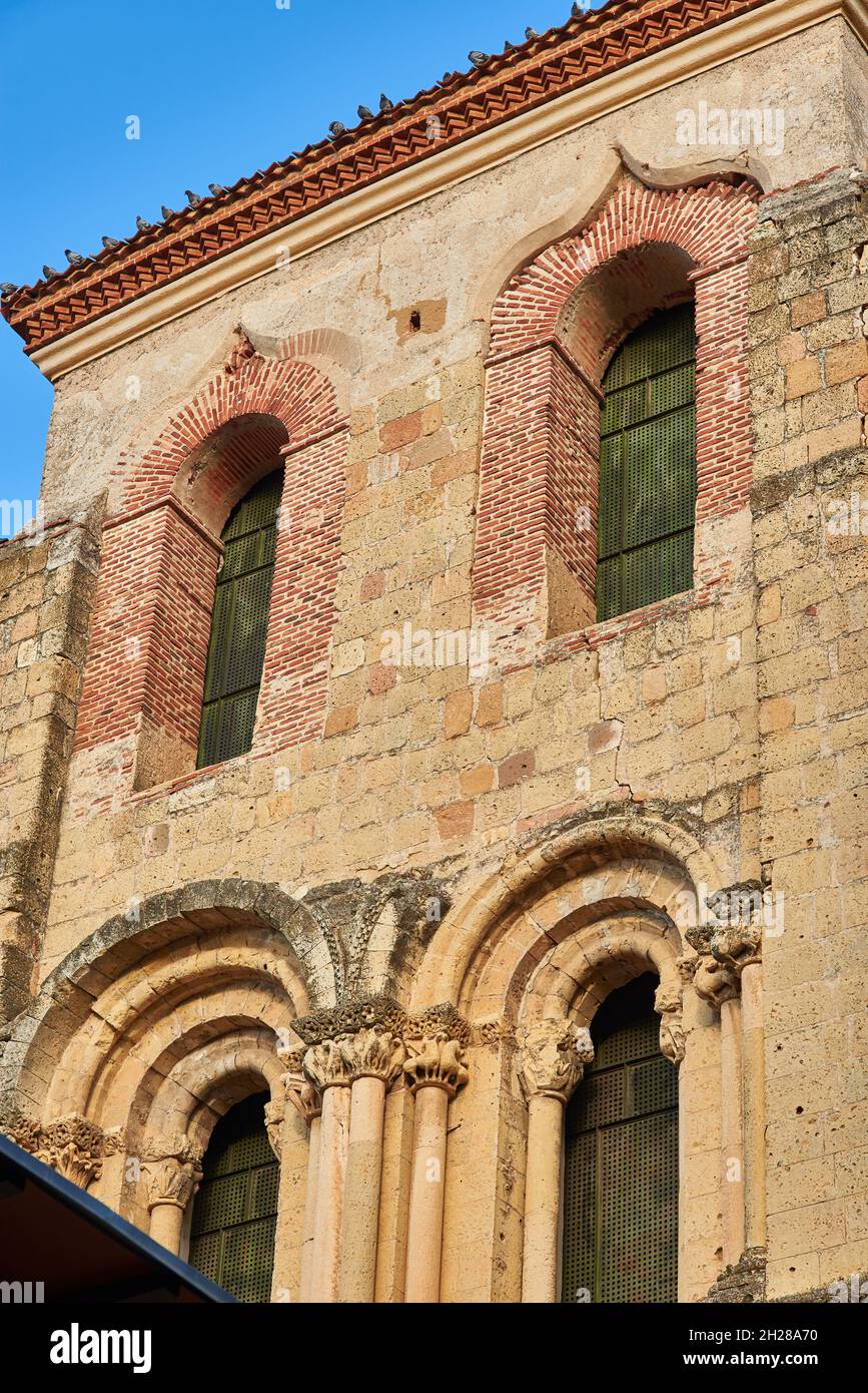 Chiesa di San Juan de los Caballeros. Segovia, Castiglia e Leon, Spagna. Foto Stock