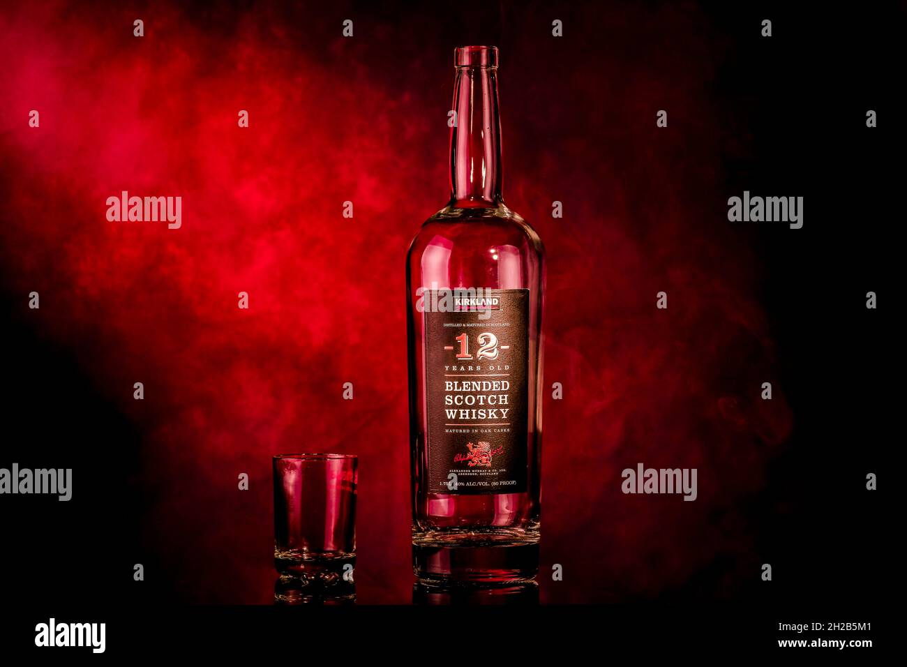 Scotch whiskey Foto Stock
