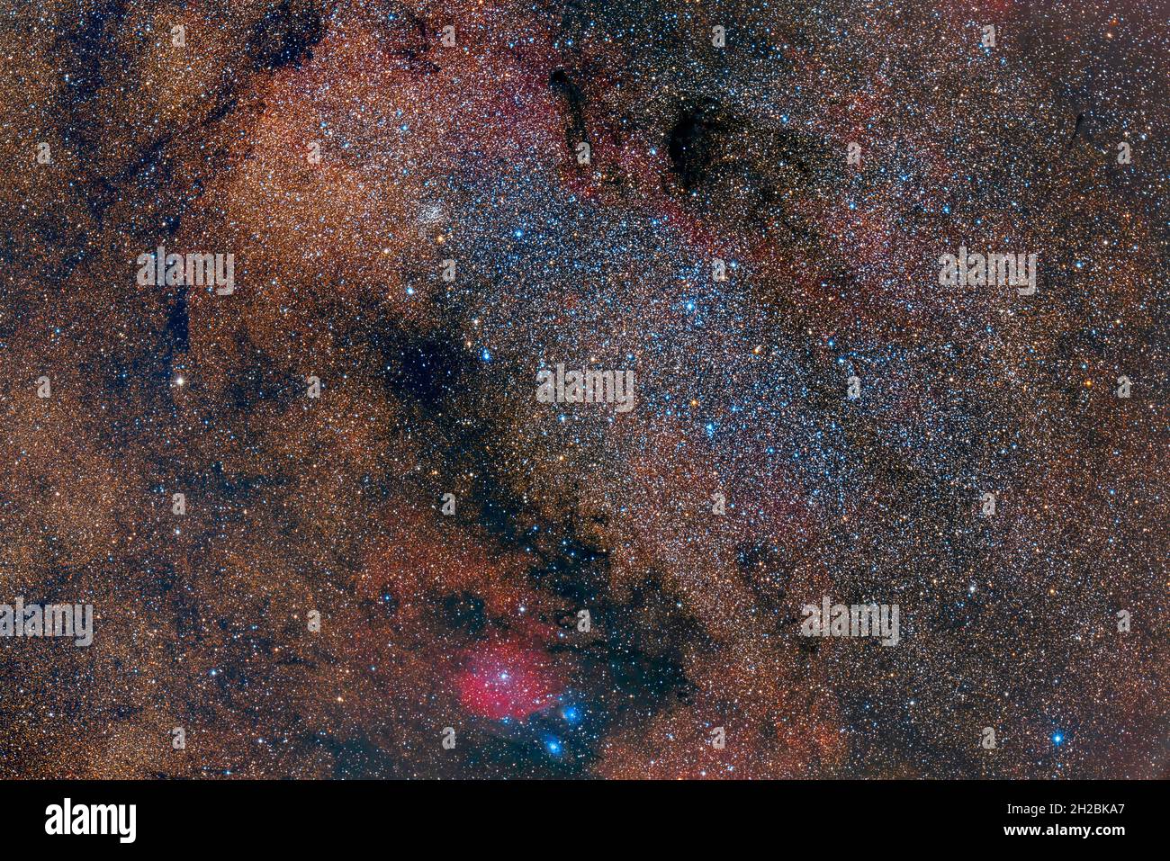 Small Sagittarius Star Cloud M24 Foto Stock
