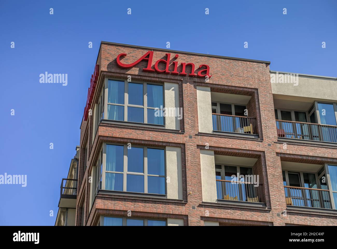 Adina, Apparthotel, Krausenstraße, Mitte, Berlino, Germania Foto Stock