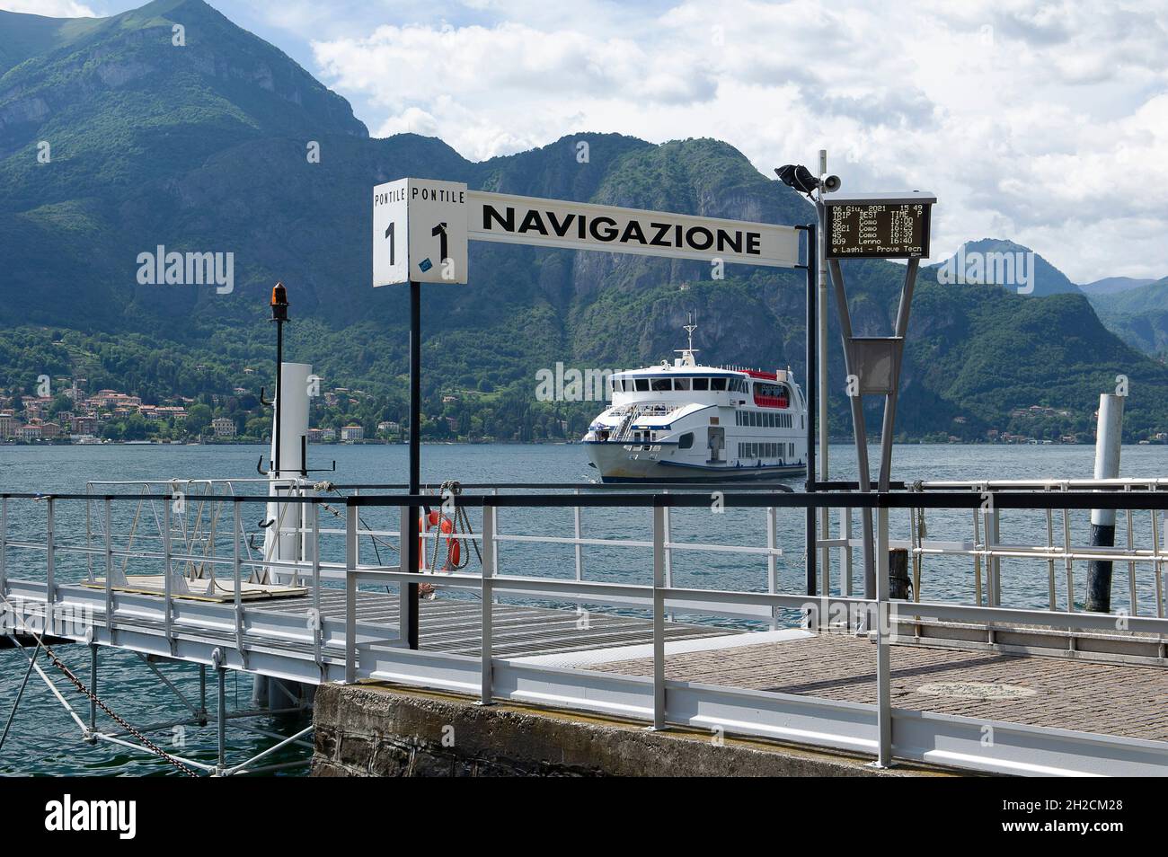 Italia, Lombardia, lago di Como, Bellagio, Lario, Turismo, Foto Stock