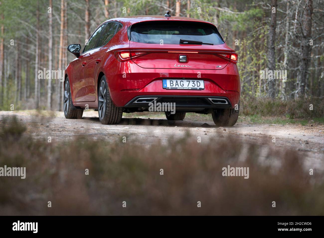 Seat Leon Seat FR ETSI Foto: Anders Wiklund / TT / codice 10040 Foto Stock