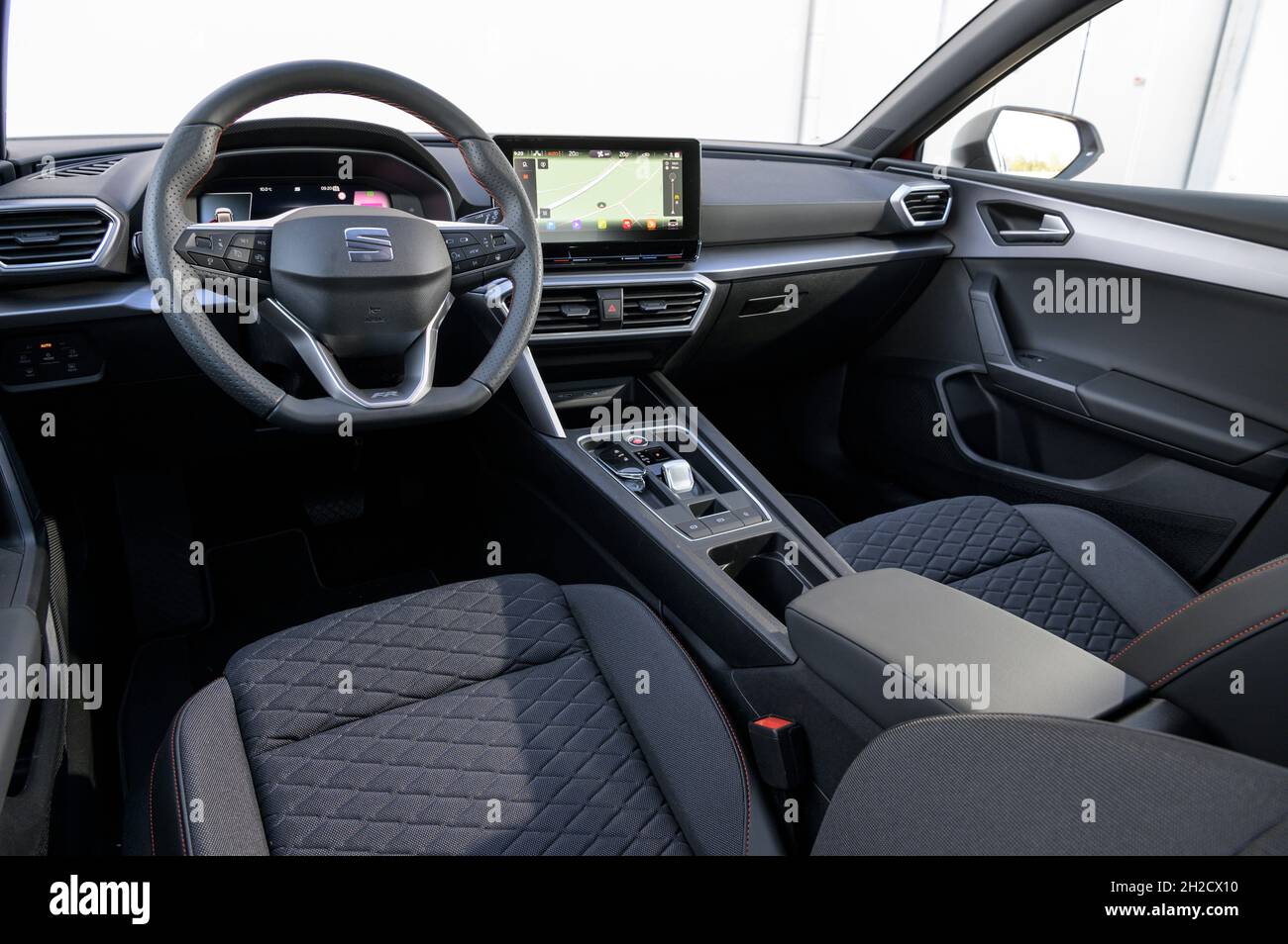 Seat Leon Seat FR ETSI, Interior Photo: Anders Wiklund / TT / code 10040 Foto Stock