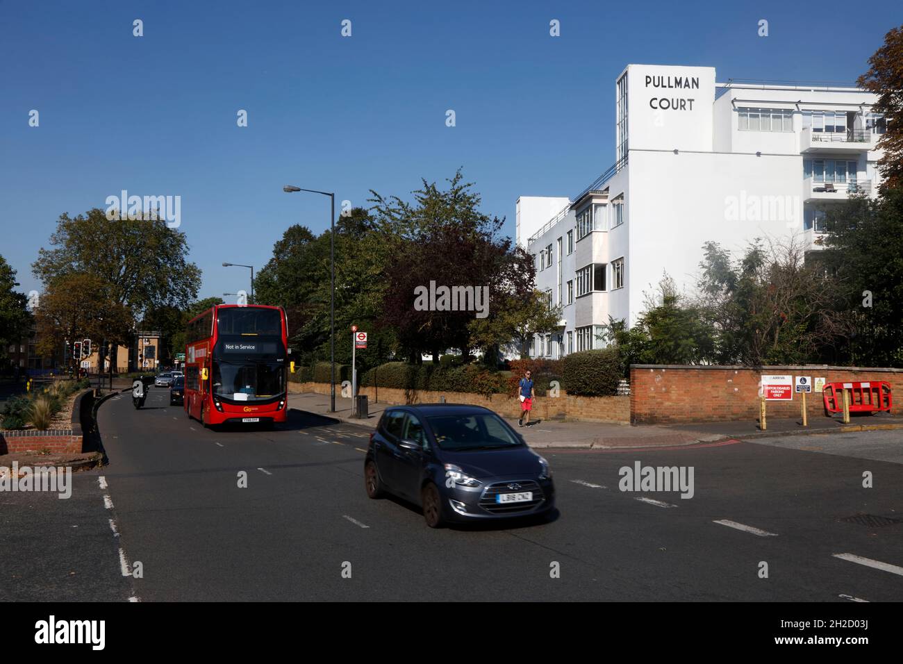 Pullman Court, Streatham Hill, Streatham, Londra, Regno Unito Foto Stock