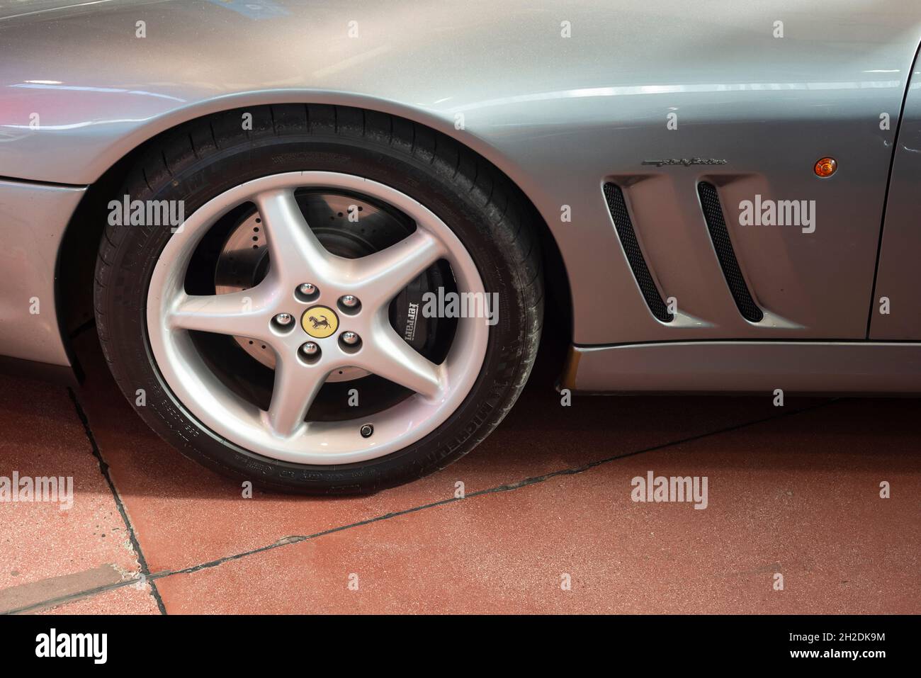 Ferrari 550 Maranello Foto Stock