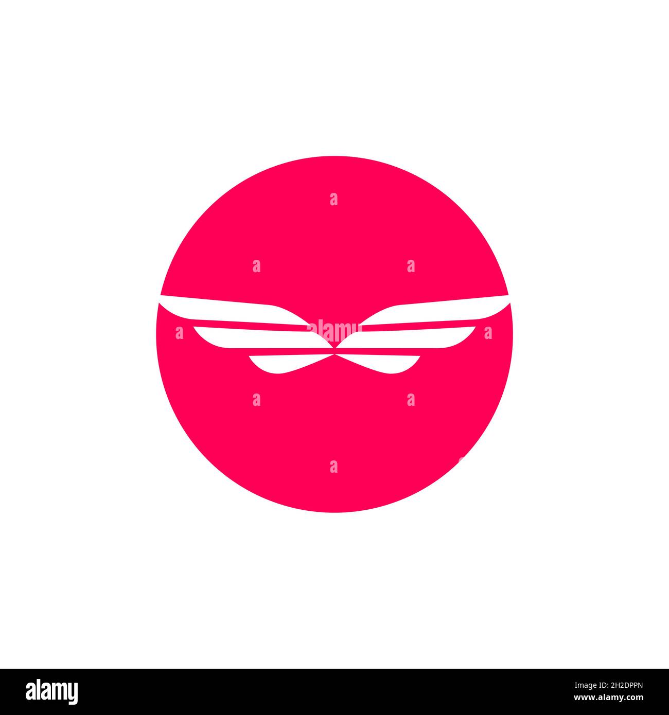 Design astratto del logo aziendale e aziendale. Illustrazione Vettoriale