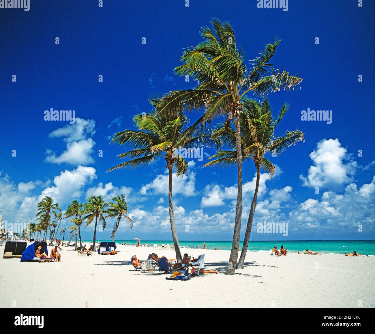 Stati Uniti. Florida. Miami. Hollywood Beach. Foto Stock