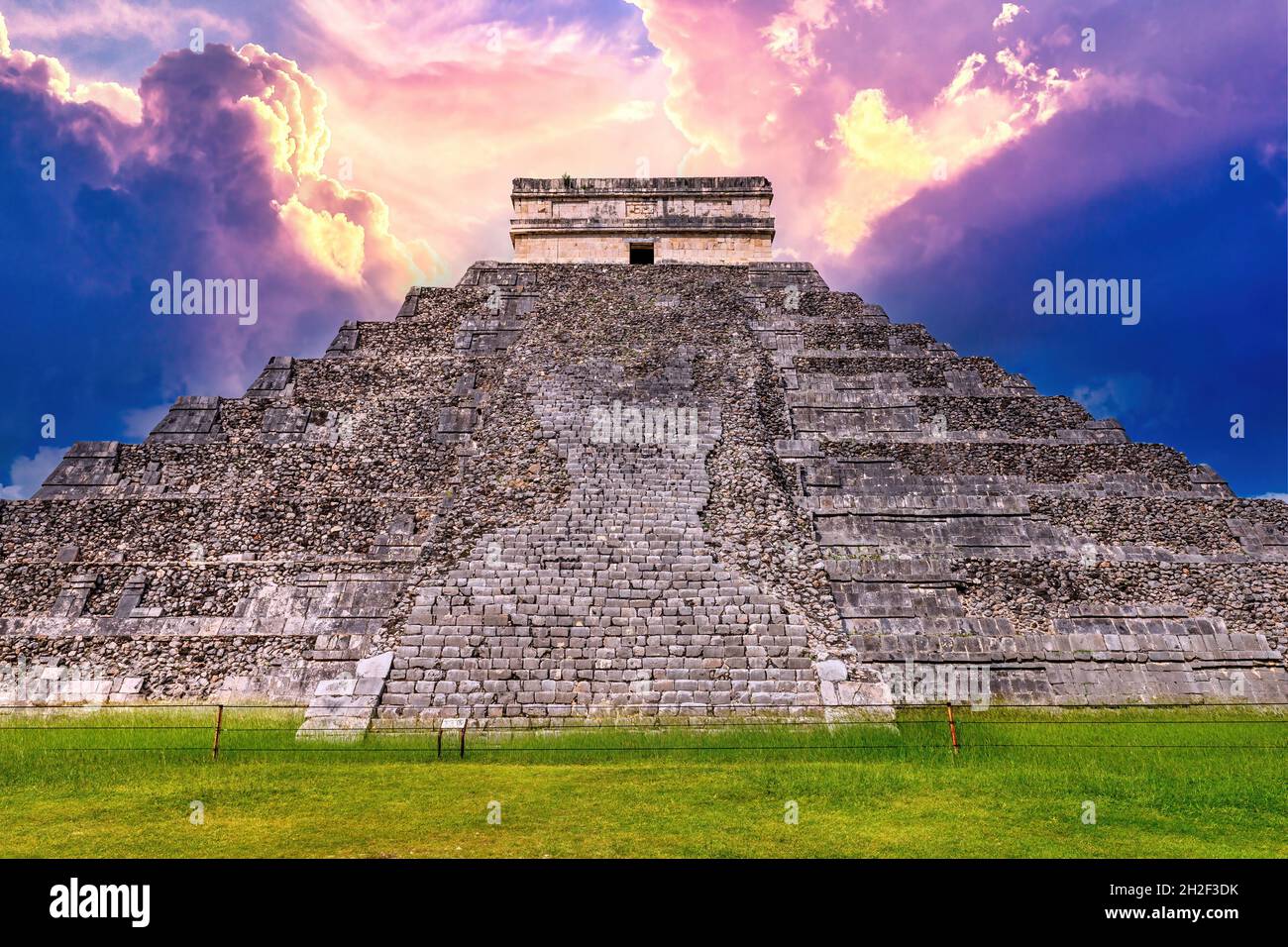Chichen Itza, Messico Foto Stock