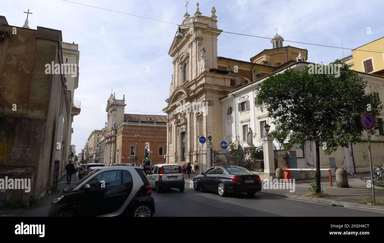 Roma, Italia. 21 ottobre 2021. Cappella del Cornaro di Roma il restauro completo rivela i segreti del capolavoro di Bernini Credit: Independent Photo Agency/Alamy Live News Foto Stock