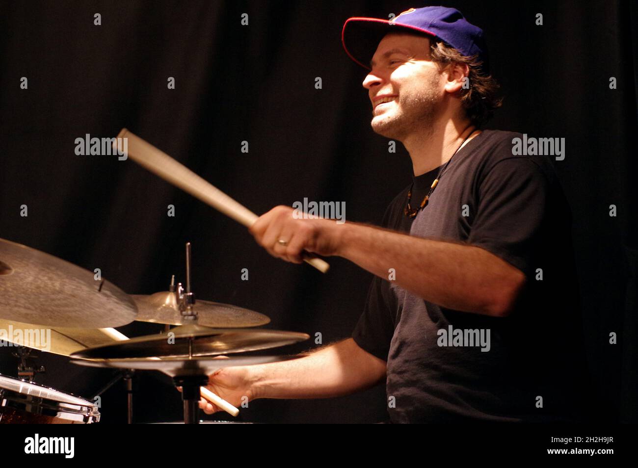 Ari Hoenig, Ari Hoenig Trio, Verdict Jazz Club, Brghton, East Sussex, 6 ottobre 2021. Foto Stock