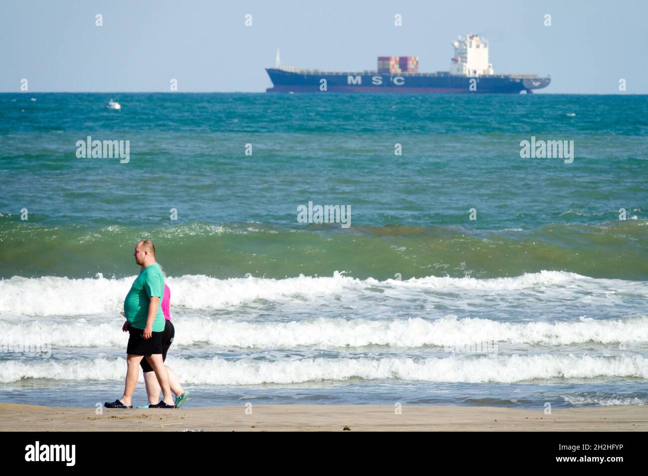 Valencia El Saler spiaggia Spagna Foto Stock