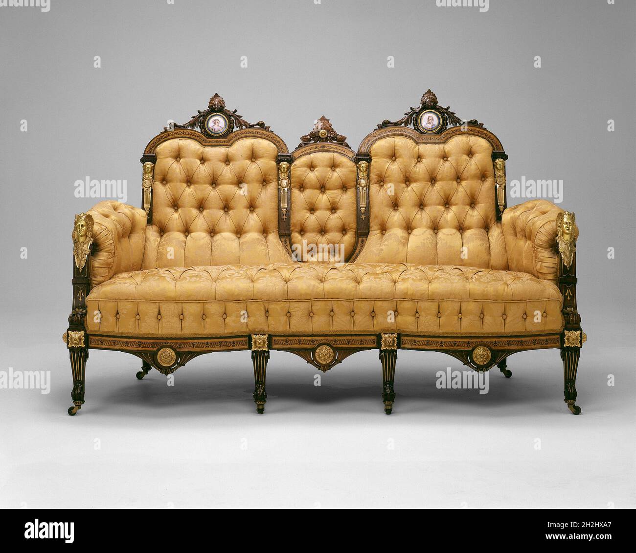 Divano, 1860/70. Foto Stock