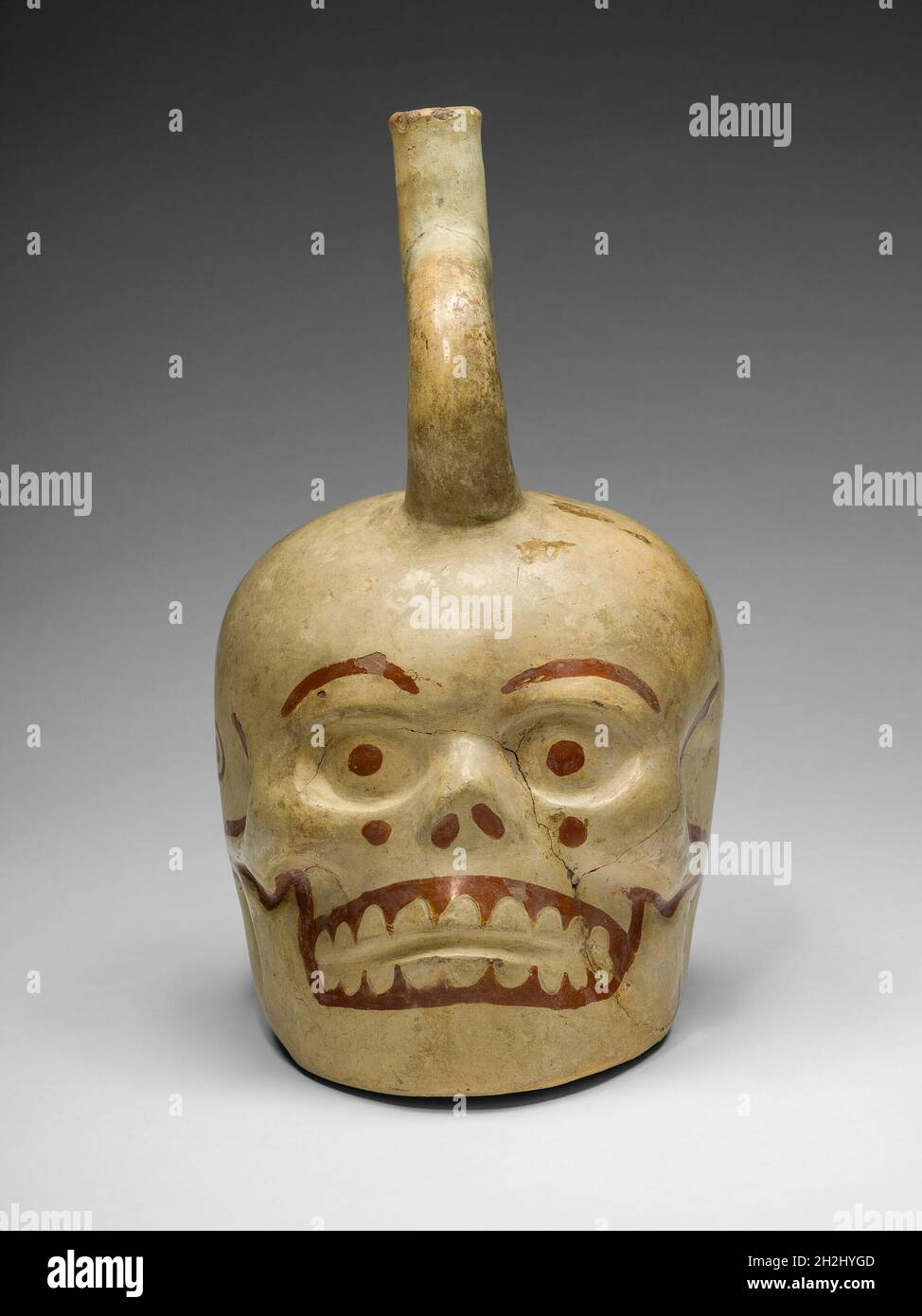 Nave sotto forma di cranio, 100 a.C./d.C. 500. Foto Stock