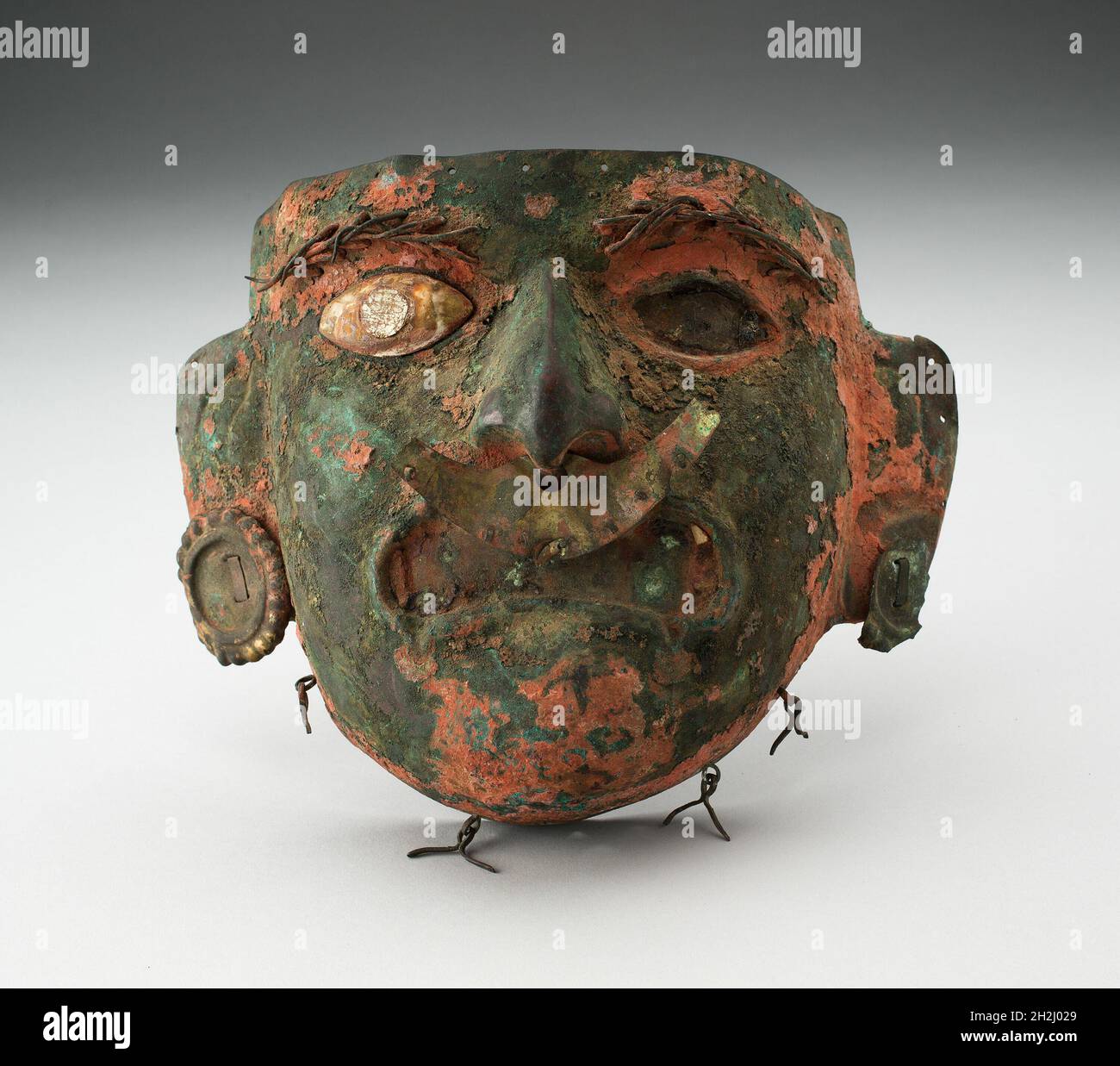 Maschera, 100 a.C./d.C. 500. Foto Stock