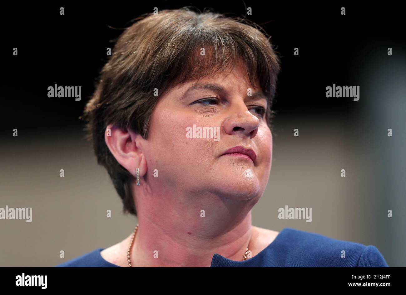 ARLENE FOSTER, 2021 Foto Stock