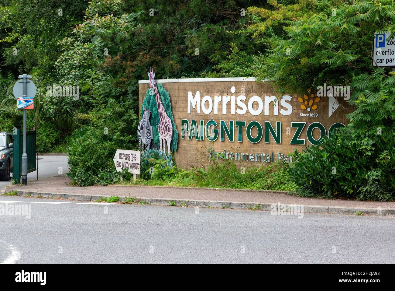 Paignton Zoo, Devon, Inghilterra, Regno Unito. Foto Stock