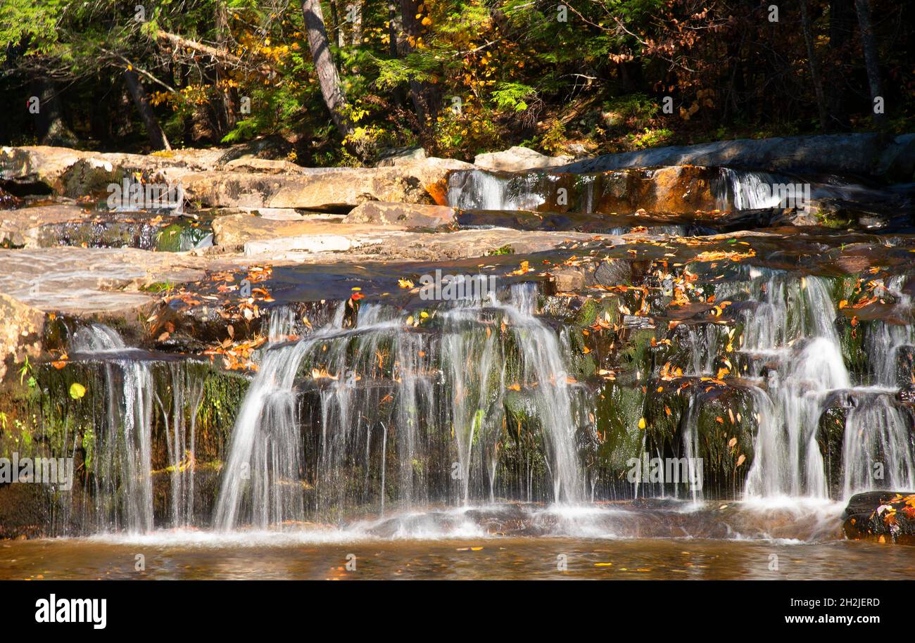 Jackson Falls - Jackson, New Hampshire, USA Foto Stock