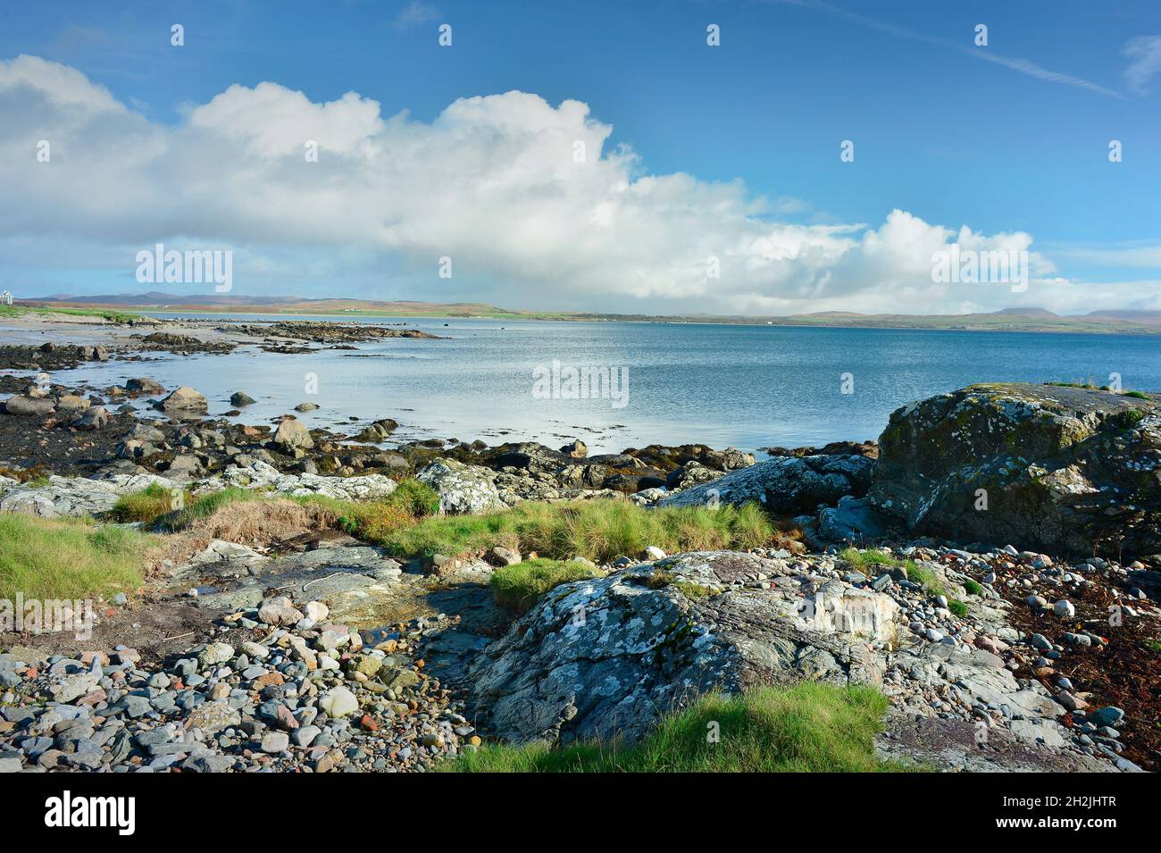 Loch Indaal Islay Scozia Regno Unito Foto Stock