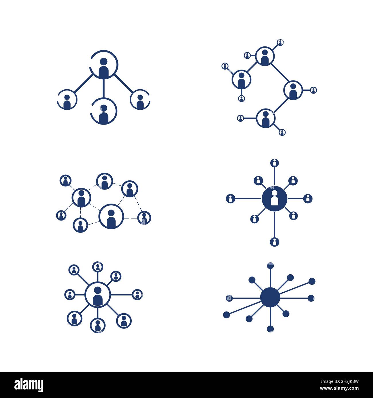 Icona di persone del gruppo di lavoro illustrazione vettoriale design Foto Stock