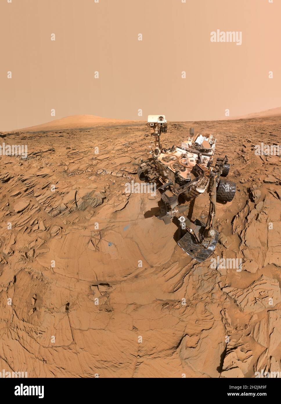 Curiosità Mars Rover. Per la guida all'uso della NASA: https://www.nasa.gov/multimedia/guidelines/index.html Foto Stock
