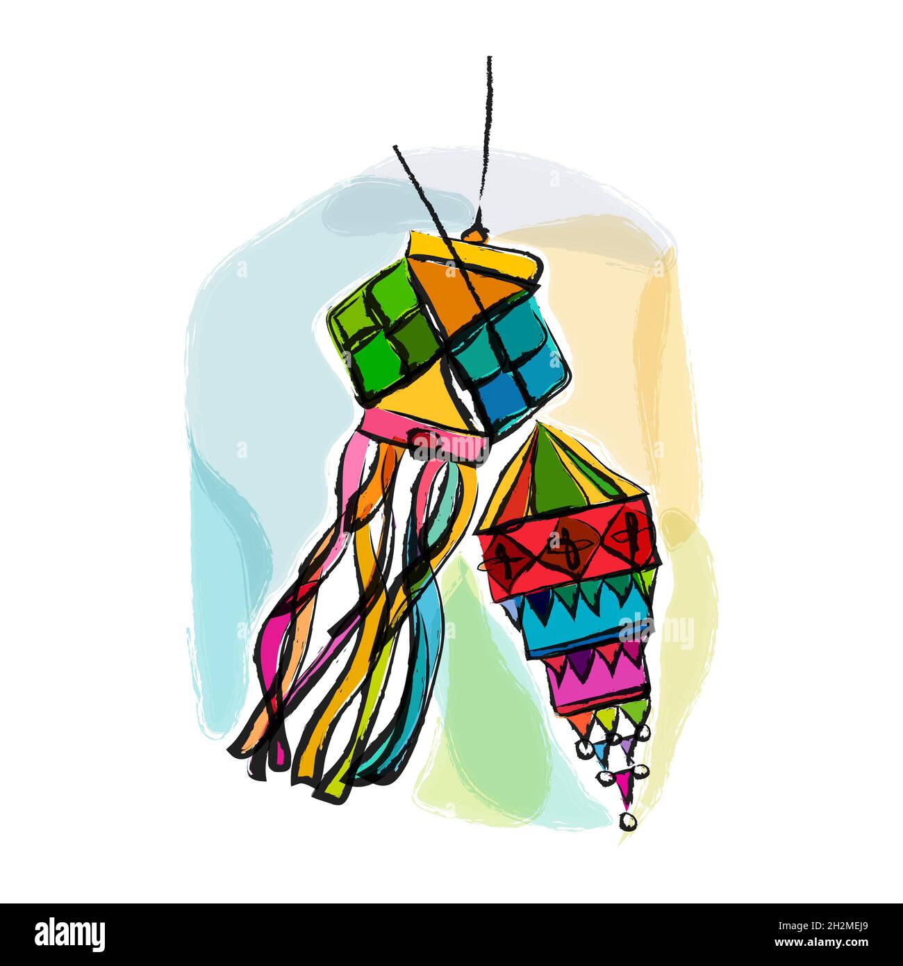 arte e illustrazioni a tema Foto Stock