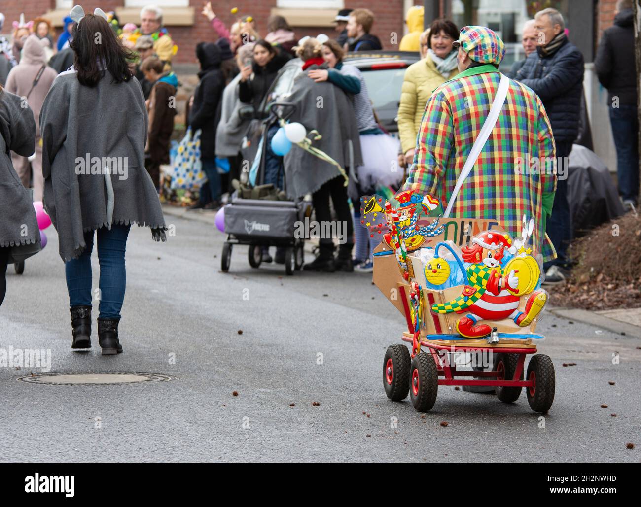 Aachen - Eilendorf: Umzug am Karnevals Sonntag 2019 Foto Stock