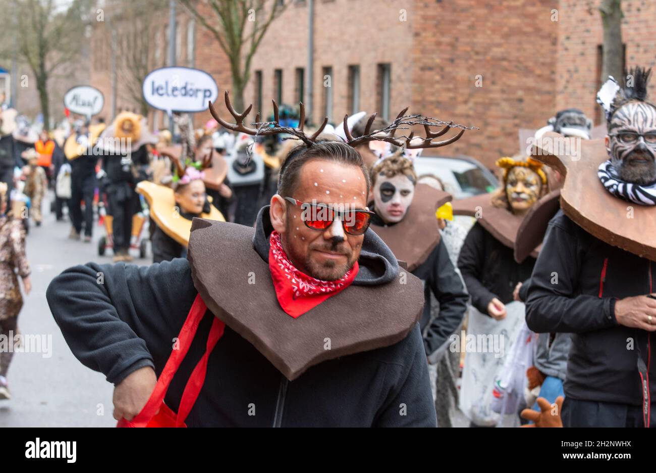 Aachen - Eilendorf: Umzug am Karnevals Sonntag 2019 Foto Stock