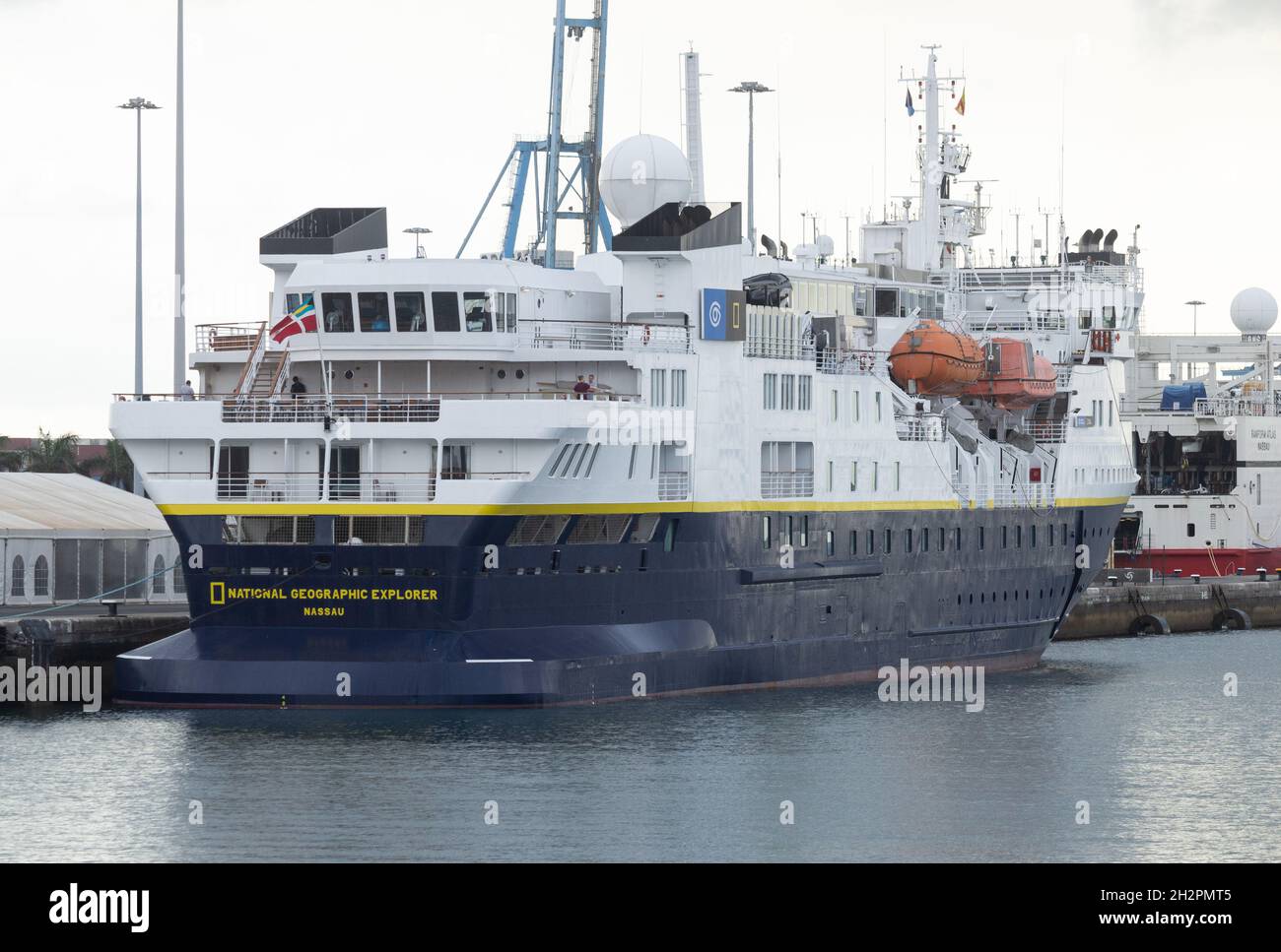 Nave da crociera National Geographic Explorer Foto Stock