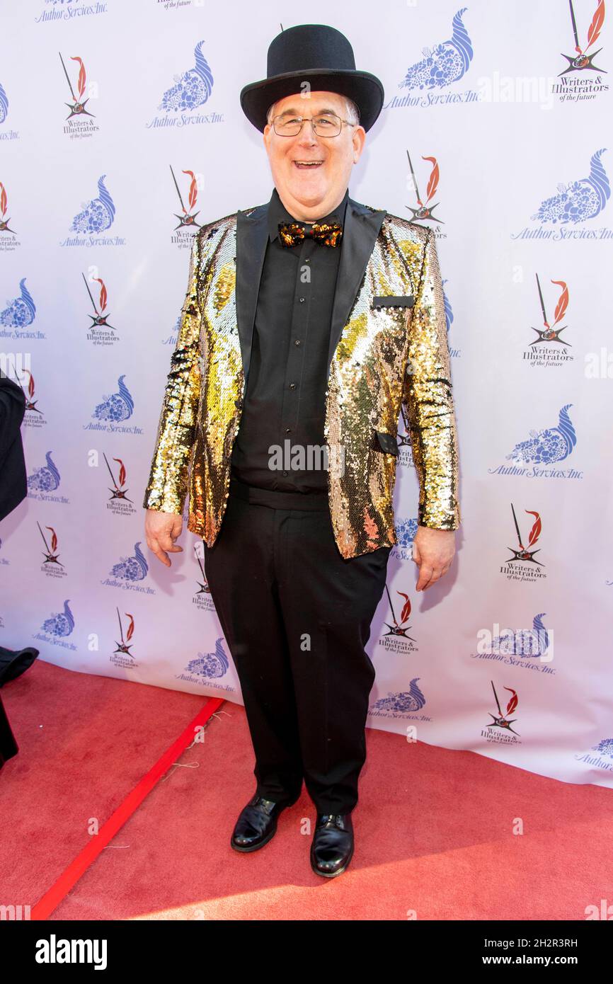 Todd McCaffrey partecipa al 36° e 37° gala annuale dei premi L. Ron Hubbard Achievement Awards al Taglyan Complex di Los Angeles, CA, il 22 ottobre 2021 Foto Stock