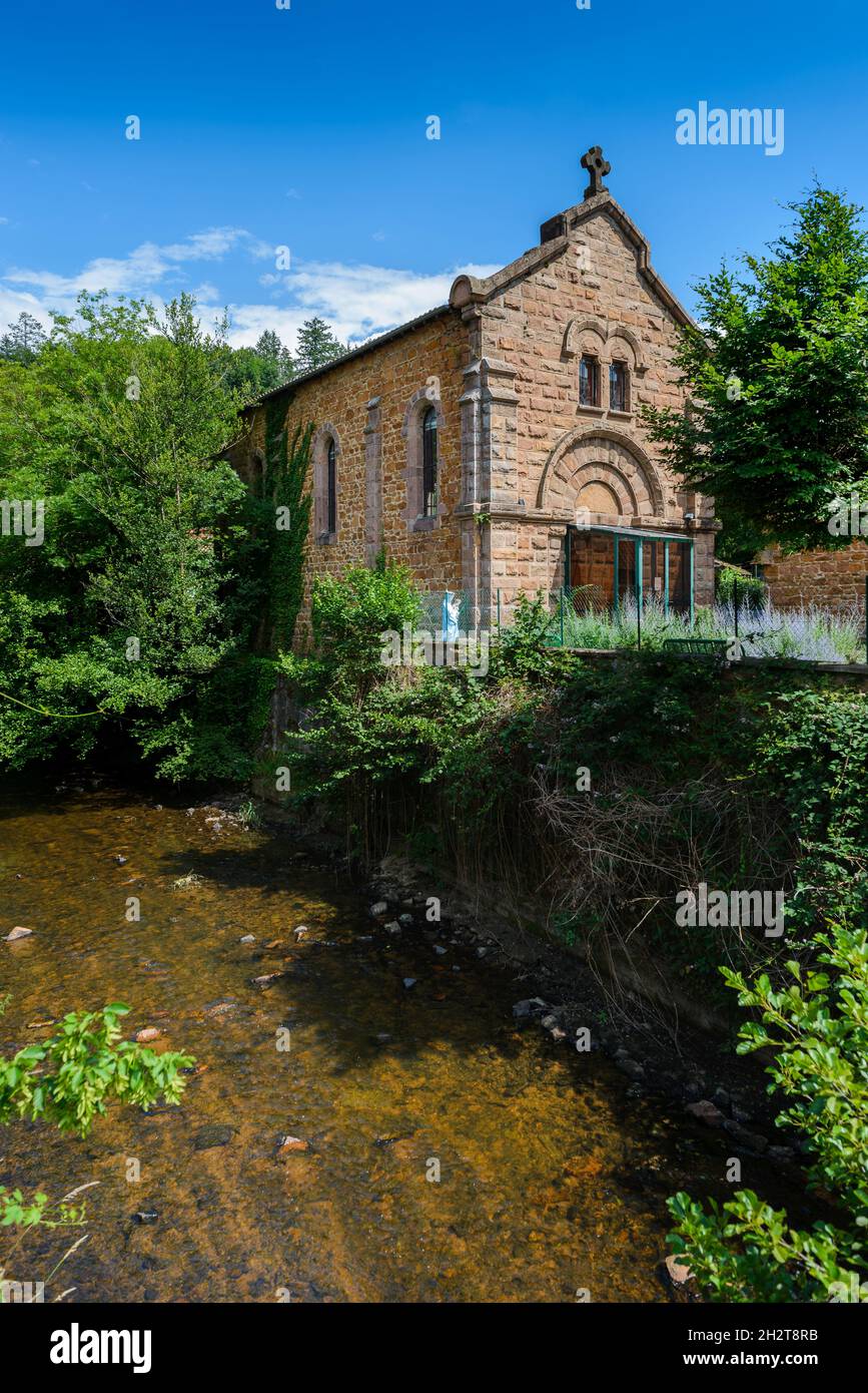 Quartier Déchelette, Amplepuis, Francia Foto Stock