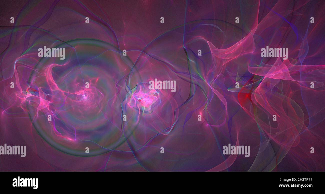 Abstract illustrazione frattale utili come uno sfondo Foto Stock