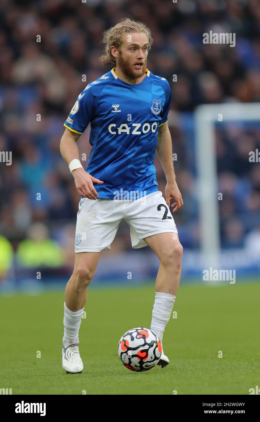 TOM DAVIES, EVERTON FC, 2021 Foto Stock