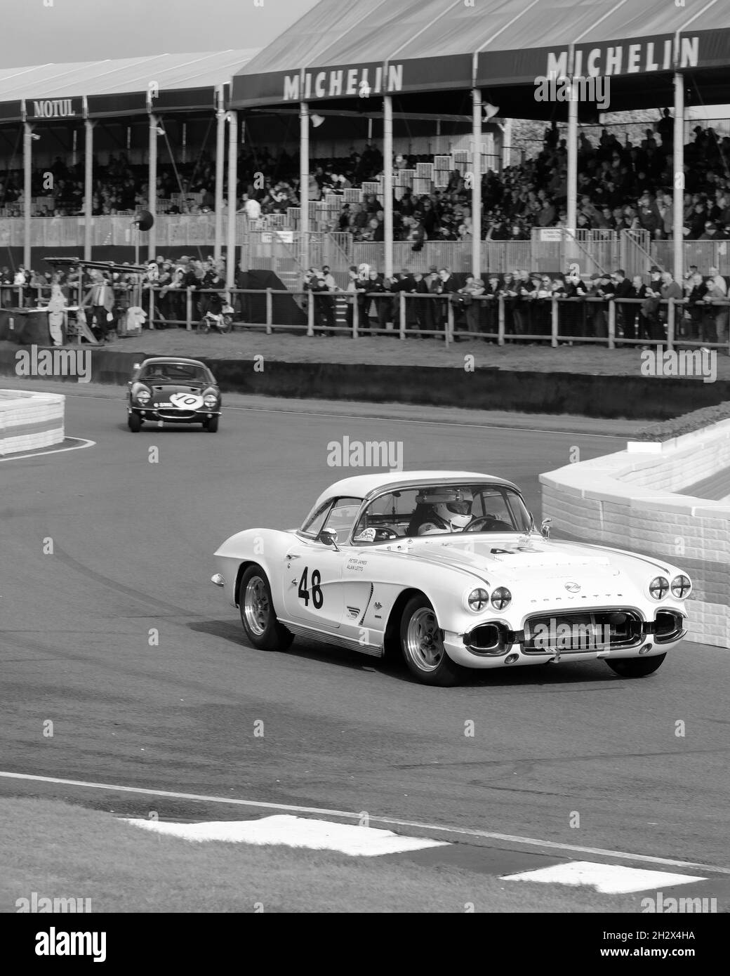 Ottobre 2021 - Racing al Goodwood Members Meeting 78 Foto Stock