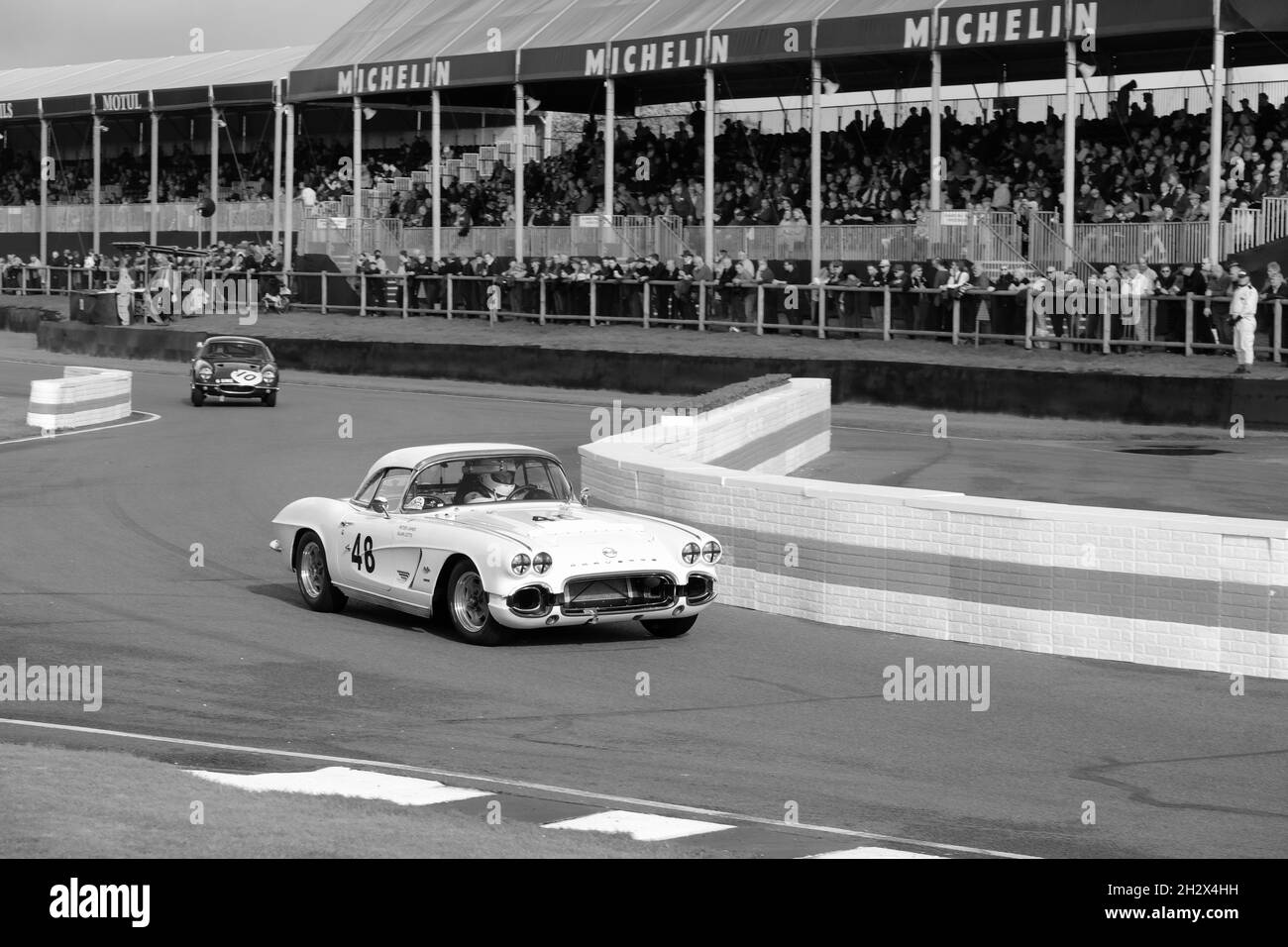 Ottobre 2021 - Racing al Goodwood Members Meeting 78 Foto Stock