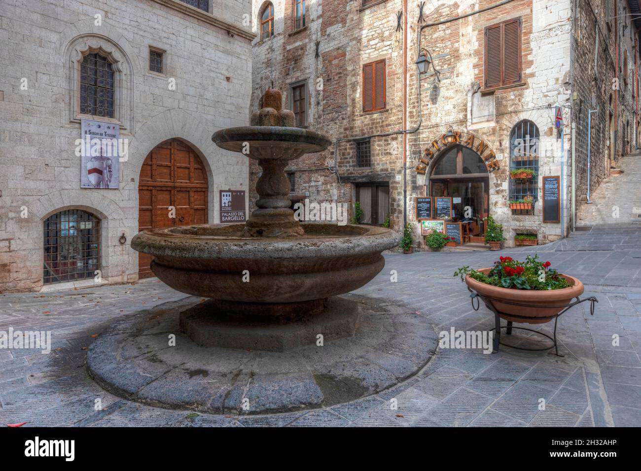 Gubbio, Perugia, Umbria, Italia Foto Stock