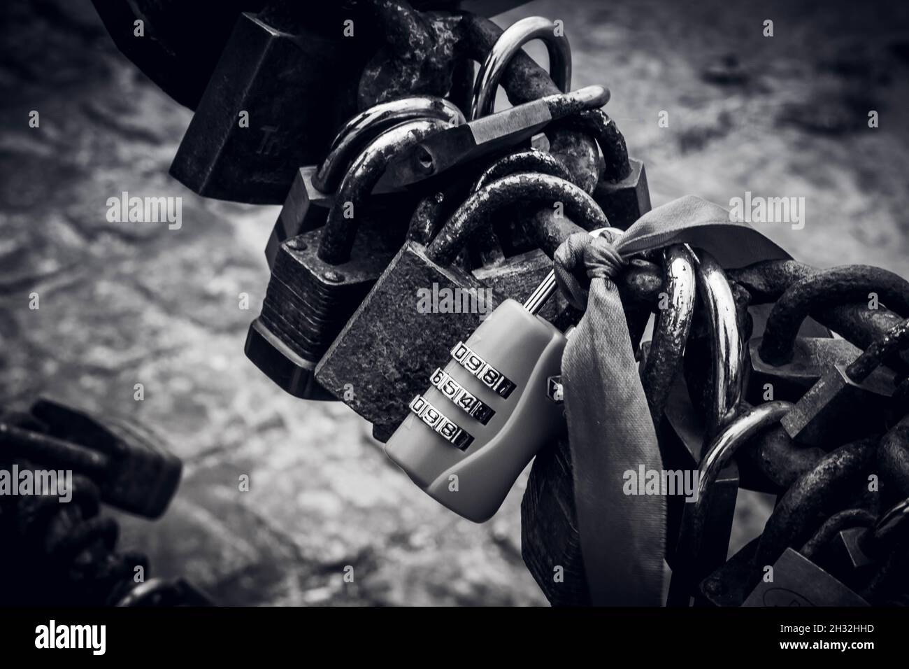 Strade di Liverpool Foto Stock