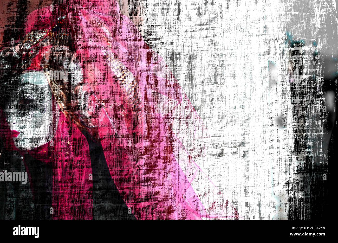 fantasmi nel teatro Foto Stock