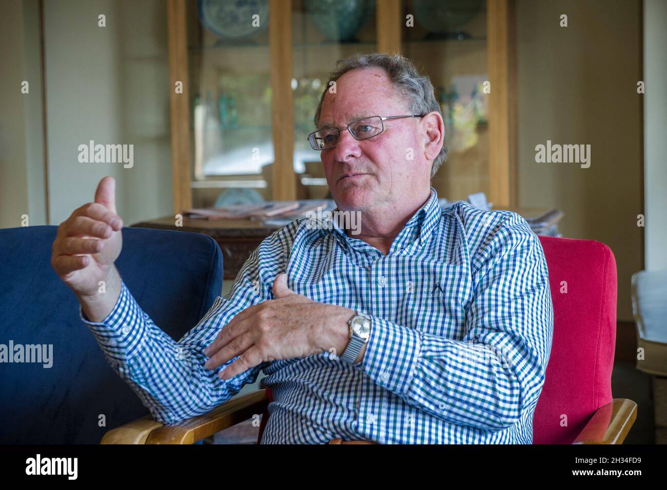 Martin Meredith è uno storico e giornalista e biografo che ha scritto diversi libri su Africa e la sua storia moderna Foto Stock