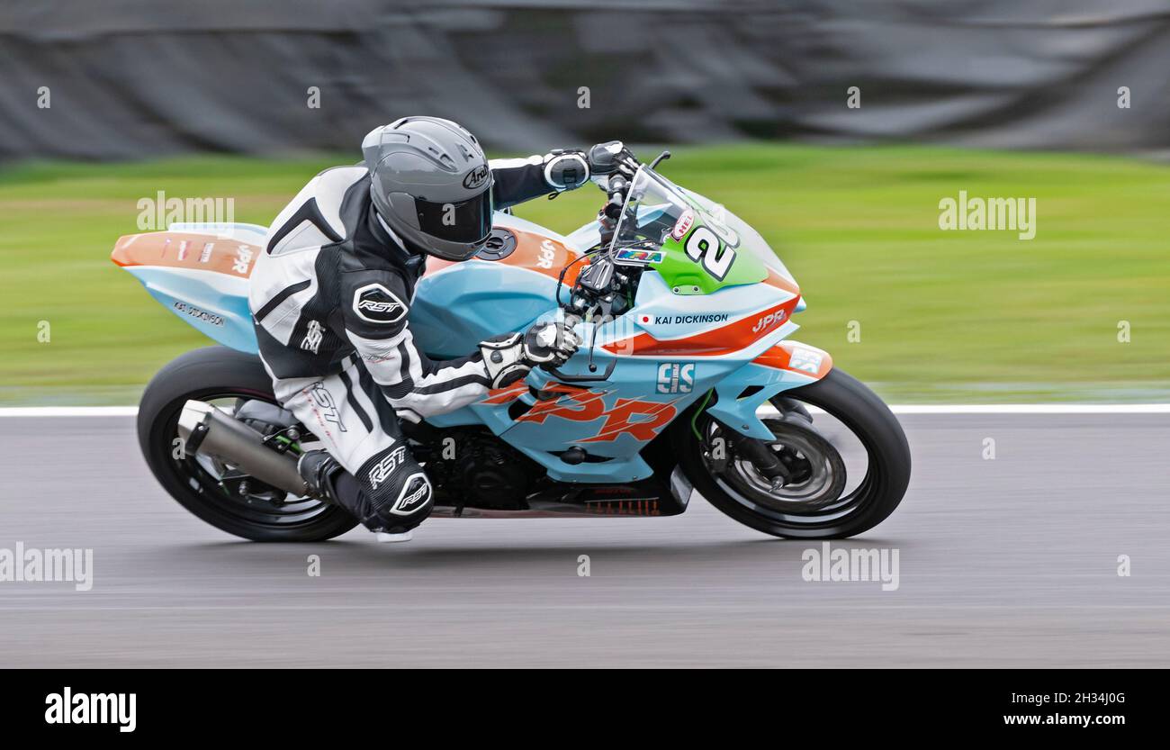 HEL Performance British Junior Supersport Championship, 20, Kai Dickenson, Kawasaki, JPR, Foto Stock