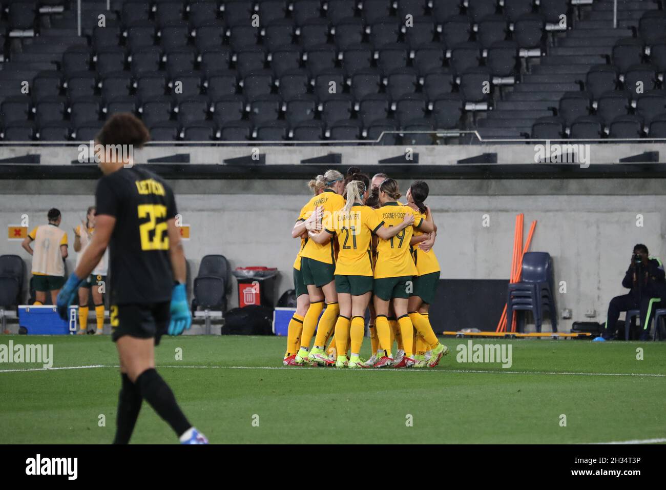 Matildas vs Brasile Foto Stock