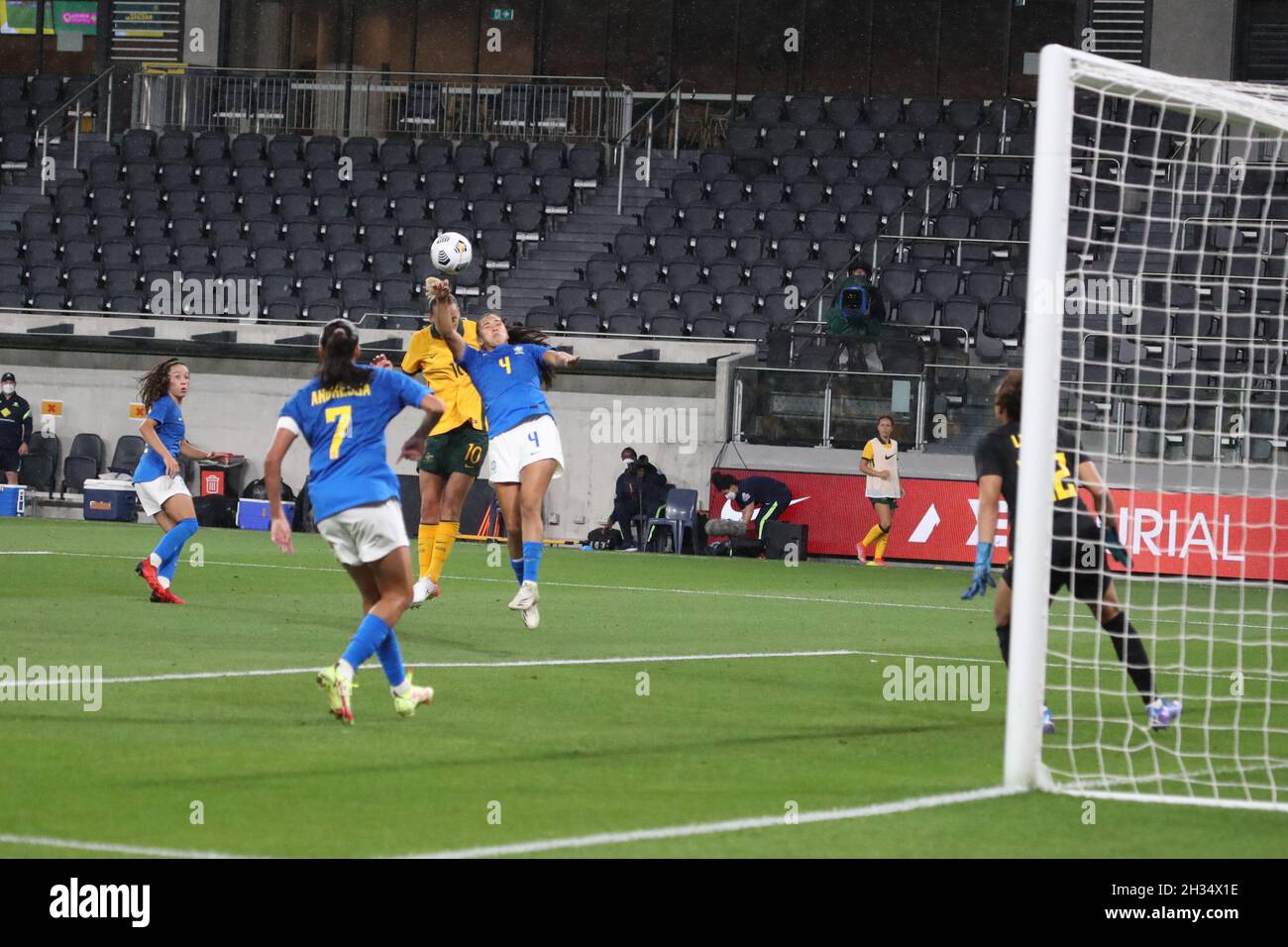 Matildas vs Brasile Foto Stock