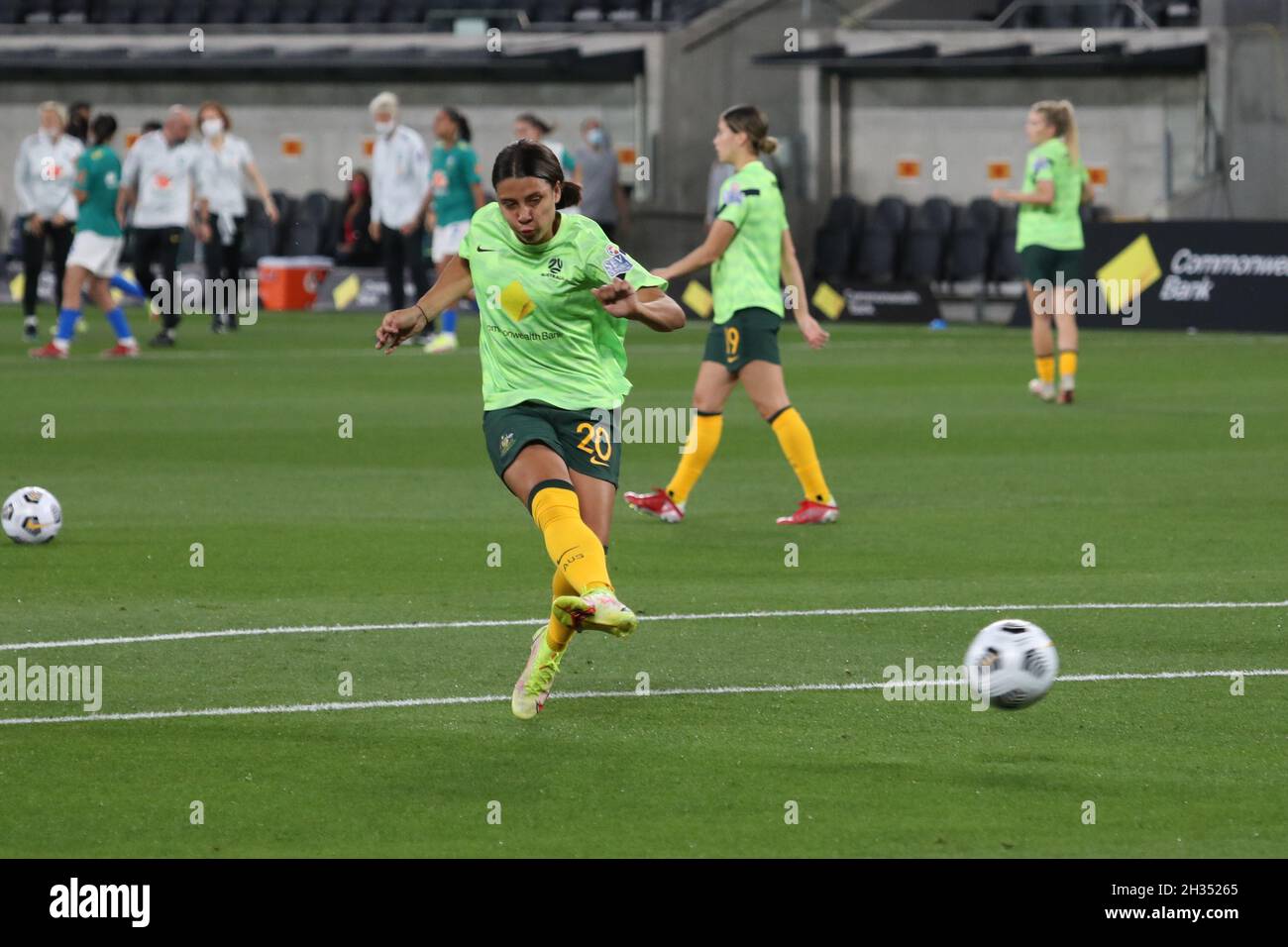 Matildas vs Brasile Foto Stock