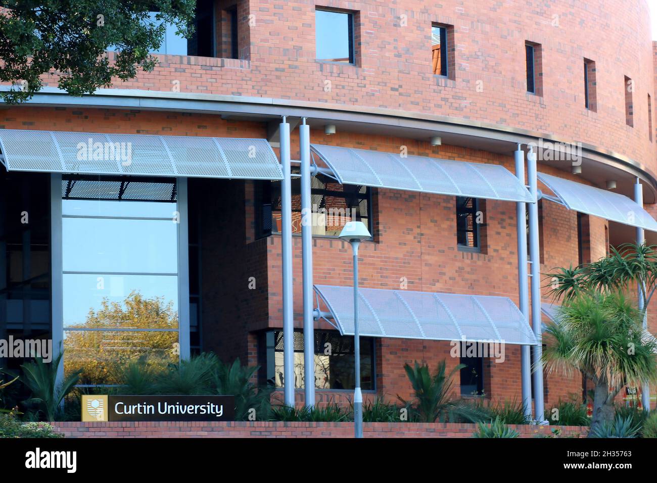 Edificio presso il Campus della Curtin University, Perth, Australia Occidentale Foto Stock