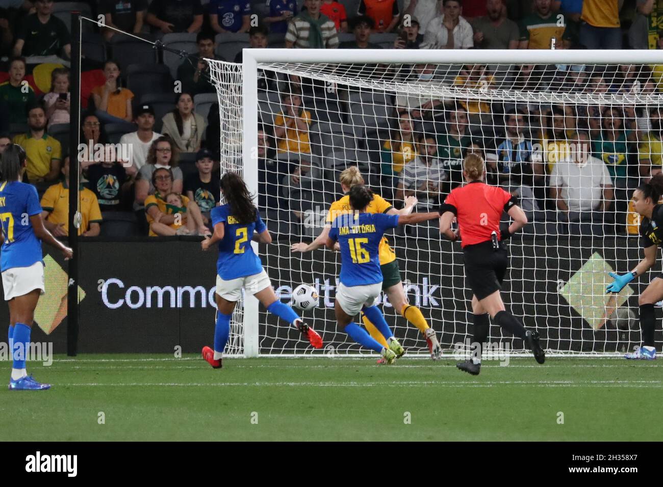 Matildas vs Brasile Foto Stock