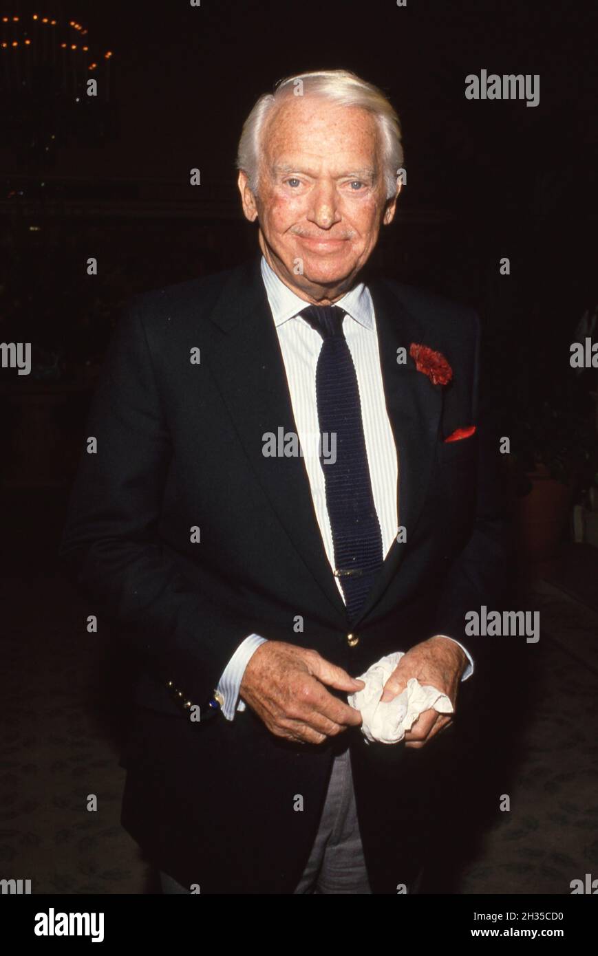 Douglas Fairbanks Jr. 1989 credito: Ralph Dominguez/MediaPunch Foto Stock