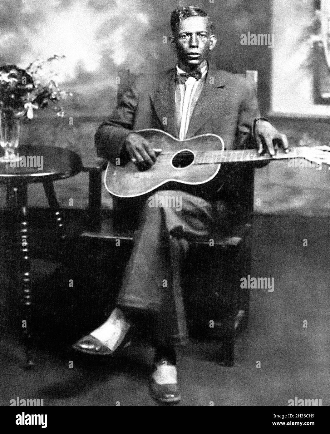 Ritratto fotografico - Charley Patton Foto Stock