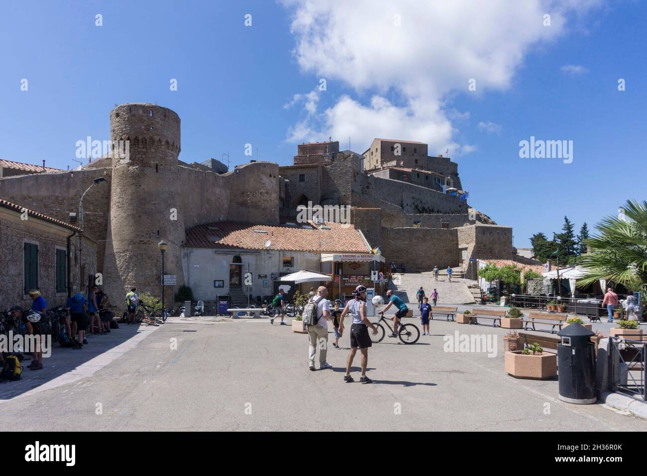 Arcipelago Toscano, Giglio Castello, Isola del Giglio, Toscana, Italia, Europa Foto Stock